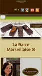 Mobile Screenshot of lachocolatieredemarseille.com