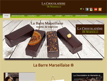 Tablet Screenshot of lachocolatieredemarseille.com